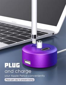 img 2 attached to Moko Charging Stand Compatible With Apple Pencil Charger 1St Generation