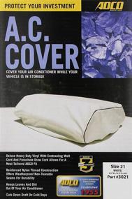 img 1 attached to ⛄ ADCO 3021 White RV Air Conditioner Protective Cover - 21