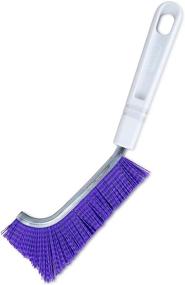 img 4 attached to 🧽 Efficiently Clean Narrow Spaces and Hard-to-Reach Corners with Fuller Brush Shower Track & Grout Brush - Heavy Duty Scrubbing Tool with Stiff Bristles