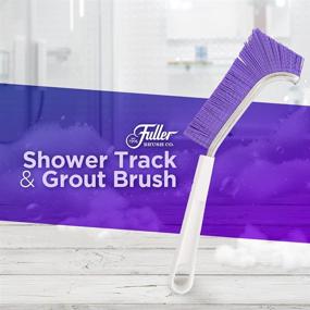 img 3 attached to 🧽 Efficiently Clean Narrow Spaces and Hard-to-Reach Corners with Fuller Brush Shower Track & Grout Brush - Heavy Duty Scrubbing Tool with Stiff Bristles