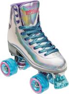 🛼 impala quad skate (big kid/adult) holographic size 9 - men's 7, women's 9 logo