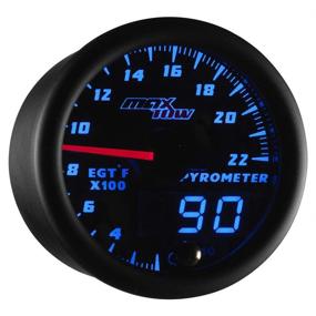 img 4 attached to MaxTow Double Pyrometer Exhaust Temperature Interior Accessories for Gauges