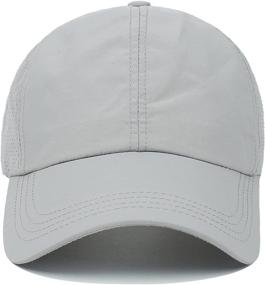 img 3 attached to 🧢 HGGE Womens Criss Cross Ponytail Baseball Cap: Adjustable High Messy Bun Ponycap - Quick Drying Hat