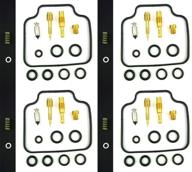 набор для восстановления карбюратора 4 штуки для 1983-1985 cb650 cb650sc night hawk логотип