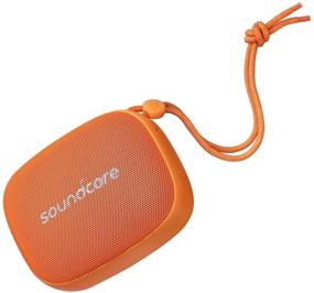 img 4 attached to 🎧 Анкер Soundcore Icon Mini: Влагозащищенный Bluetooth-динамик, взрывной звук, защита от воды IP67 (оранжевый) - улучшенный SEO