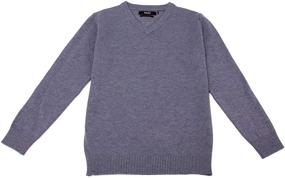 img 4 attached to XRAY Boys V Neck Sweater Middleweight