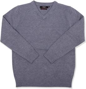 img 3 attached to XRAY Boys V Neck Sweater Middleweight