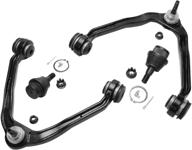 🔧 detroit axle - premium front control arm replacement kit for silverado suburban sierra savana yukon xl 1500 tahoe savana express 2500 escalade - complete 4pc set with ball joints and lower ball joints logo