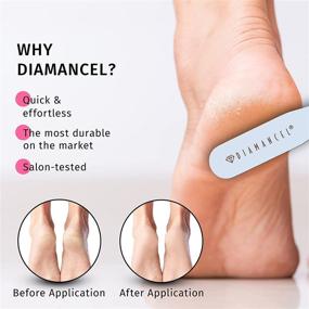 img 1 attached to 👣 Diamancel Luxury Diamond Foot Buffer – #21 FINE Grit File: Achieve a Smooth Finish & Perfect Pedicure