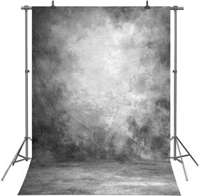 img 3 attached to WOEIEOW Gradual Grey Photography Backdrop - Abstract Portrait Photo Studio Props