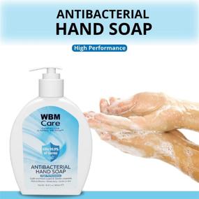 img 2 attached to 🧼 Bacteria-Fighting WBM Care Antibacterial Liquid Hand Soap - 16.8 Fl Oz, Fresh Scent Cleanser