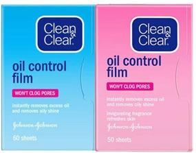 img 4 attached to 📦 Beauty Kate Oil Absorbing Blotting Paper - Same Series as Clean &amp; Clear Oil Absorbing Facial Sheets, 60 Blue + 50 Pink Sheets