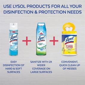 img 3 attached to Lysol Disinfectant Wipes: Multi-Surface Antibacterial Cleaning - Lemon and Lime Blossom - 160 Count (Pack of 2)