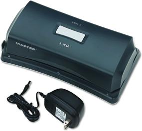 img 1 attached to 🔌 Martin Yale EP323 Master Electric Duo 2 or 3 Hole Punch - High Capacity: Punches Up To 15 Sheets of 20 lb Bond Paper, Includes Large Paper Chip Pan