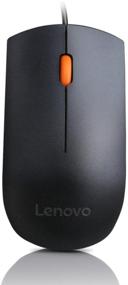 img 1 attached to Lenovo GX30M39704 300 Mouse - Wired USB for 320 Touch-15, 320-14, 320-17, 520-22, 520-24, 520-27, 720-18, Legion Y520-15, V110-15 - Right and Left-Handed - Black
