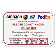 📦 enhance security with the leave package sign knock ring for occupational health & safety logo