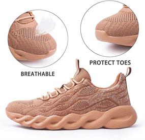 img 2 attached to 👟 Git-Up Lightweight Running Shoes for Men and Women - Breathable Knit Athletic Sneakers, Multi-Function Sports Shoes, Fashionable Design