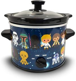 img 4 attached to Uncanny Brands Star Wars 2-Quart Slow 🌟 Cooker - The Epic Kitchen Appliance for True Fans
