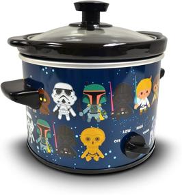 img 3 attached to Uncanny Brands Star Wars 2-Quart Slow 🌟 Cooker - The Epic Kitchen Appliance for True Fans