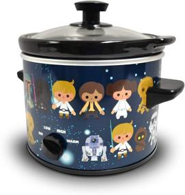 img 2 attached to Uncanny Brands Star Wars 2-Quart Slow 🌟 Cooker - The Epic Kitchen Appliance for True Fans