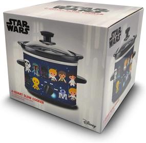 img 1 attached to Uncanny Brands Star Wars 2-Quart Slow 🌟 Cooker - The Epic Kitchen Appliance for True Fans