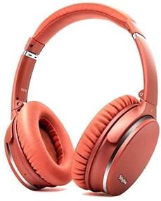 img 4 attached to Wireless Bluetooth 5.0 Noise Cancelling Headphones - Srhythm NC35 Headset with Microphones, Mega Bass, Fast Charge, Lightweight Design, 40+ Hours’ Playtime, Low Latency (Renewed)
