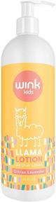 img 4 attached to 👶 Wink Naturals Детское молочко для тела Лама - Нежный уход за кожей для увлажнения и смягчения сухой кожи у младенцев, детей и взрослых - Без парабенов, без химикатов, без красителей, без ароматизаторов (14 унций)