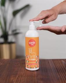 img 3 attached to 👶 Wink Naturals Детское молочко для тела Лама - Нежный уход за кожей для увлажнения и смягчения сухой кожи у младенцев, детей и взрослых - Без парабенов, без химикатов, без красителей, без ароматизаторов (14 унций)