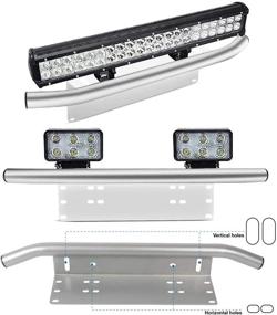 img 2 attached to Enhanced Secure Mounting: LXATPRT Aluminum Anti-Collision Off-Road Solution