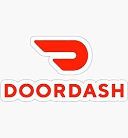 img 2 attached to DOORDASH Red Sticker Graphic Windows