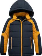 🧥 zshow winter windproof boys' clothing and padded quilted jackets & coats logo