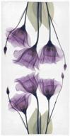 senya soft hand towels - purple lavender hope flowers: ultra-absorbent bathroom hand towels logo