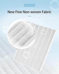 img 1 attached to 🌬️ Fil-fresh 2-Pack 115115 Filter A - Compatible with Winix C535, 5300, 6300, 5300-2, P300 Air Purifier - Includes 8 Carbon Filters