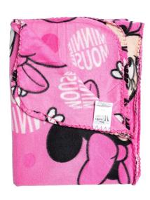 img 1 attached to Disney Minnie Mouse Blanket Allover