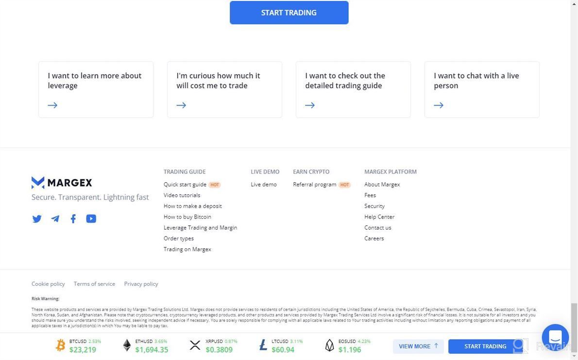 img 1 attached to Margex platform review by Neil Biondo