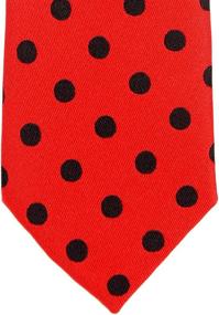 img 1 attached to Retreez Classic Polka Microfiber Skinny Men's Accessories for Ties, Cummerbunds & Pocket Squares