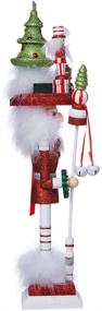 img 1 attached to 🎄 Kurt S. Adler 18-Inch Hollywood Christmas Tree Hat Nutcracker: A Festive Holiday Décor Must-Have