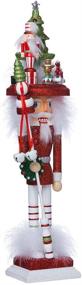 img 4 attached to 🎄 Kurt S. Adler 18-Inch Hollywood Christmas Tree Hat Nutcracker: A Festive Holiday Décor Must-Have