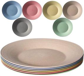 img 4 attached to 🍽️ 10-Inch Greenandlife Dishwasher Microwave Plates