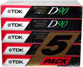 img 1 attached to 🎧 5-Pack TDK Dynamic Performance D90 High Output IEC I / Type I Audio Cassette Tapes