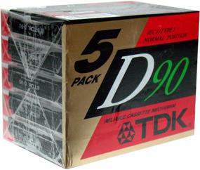 img 2 attached to 🎧 5-Pack TDK Dynamic Performance D90 High Output IEC I / Type I Audio Cassette Tapes