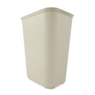 rubbermaid commercial fire resistant wastebasket rectangular logo