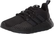 👟 adidas unisex questar black active boys' sneakers: stylish and comfortable footwear logo