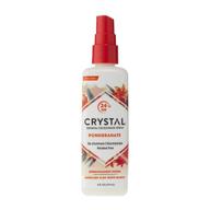 crystal mineral deodorant spray, pomegranate, 4.0 🍉 oz, pack of 2: stay fresh with long-lasting protection! logo