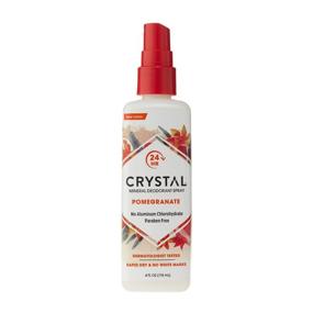 img 3 attached to Crystal Mineral Deodorant Spray, Pomegranate, 4.0 🍉 oz, Pack of 2: Stay Fresh with Long-Lasting Protection!