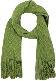 img 4 attached to Knitted Fashion Toddler Scarves Warmer Girls' Accessories and Cold Weather