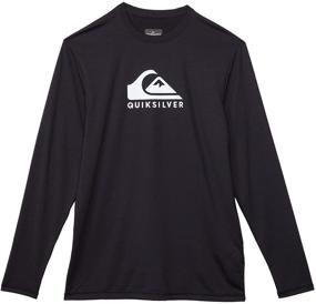 img 1 attached to Quiksilver Solid Streak Sleeve Rashguard