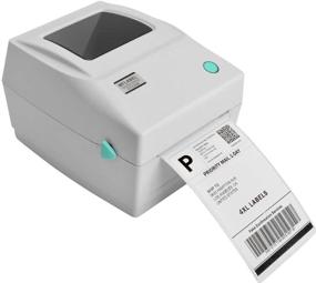 img 4 attached to 🖨️ MFLABEL Thermal Label Printer 4x6 - Commercial High Speed USB Port, Direct Thermal Label Maker for Etsy, Ebay & Amazon Barcode Express Label Printing - White