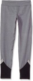 img 2 attached to 👖 Comfortable and Stylish Hanes Girls' Boys Blocked Stretch Legging for Active Kids