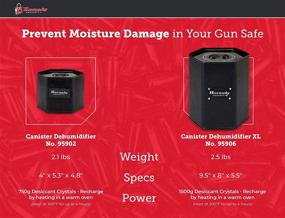 img 1 attached to Hornady Reusable Canister Dehumidifier: The Ultimate Moisture Absorber for Gun Safes & Cabinets